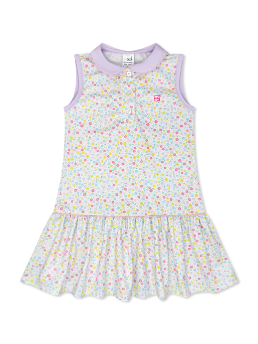 Darla Drop Waist- Sunny Day Floral, Petal Purple