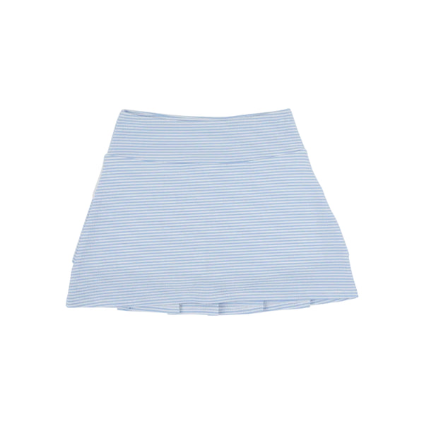 Prepletic Cindy Skort - Seersucker - Beale Street Blue Seersucker/Worth Ave W