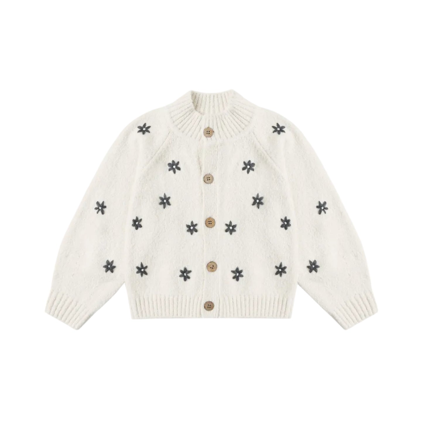Tulip Cardigan Midnight Daisy