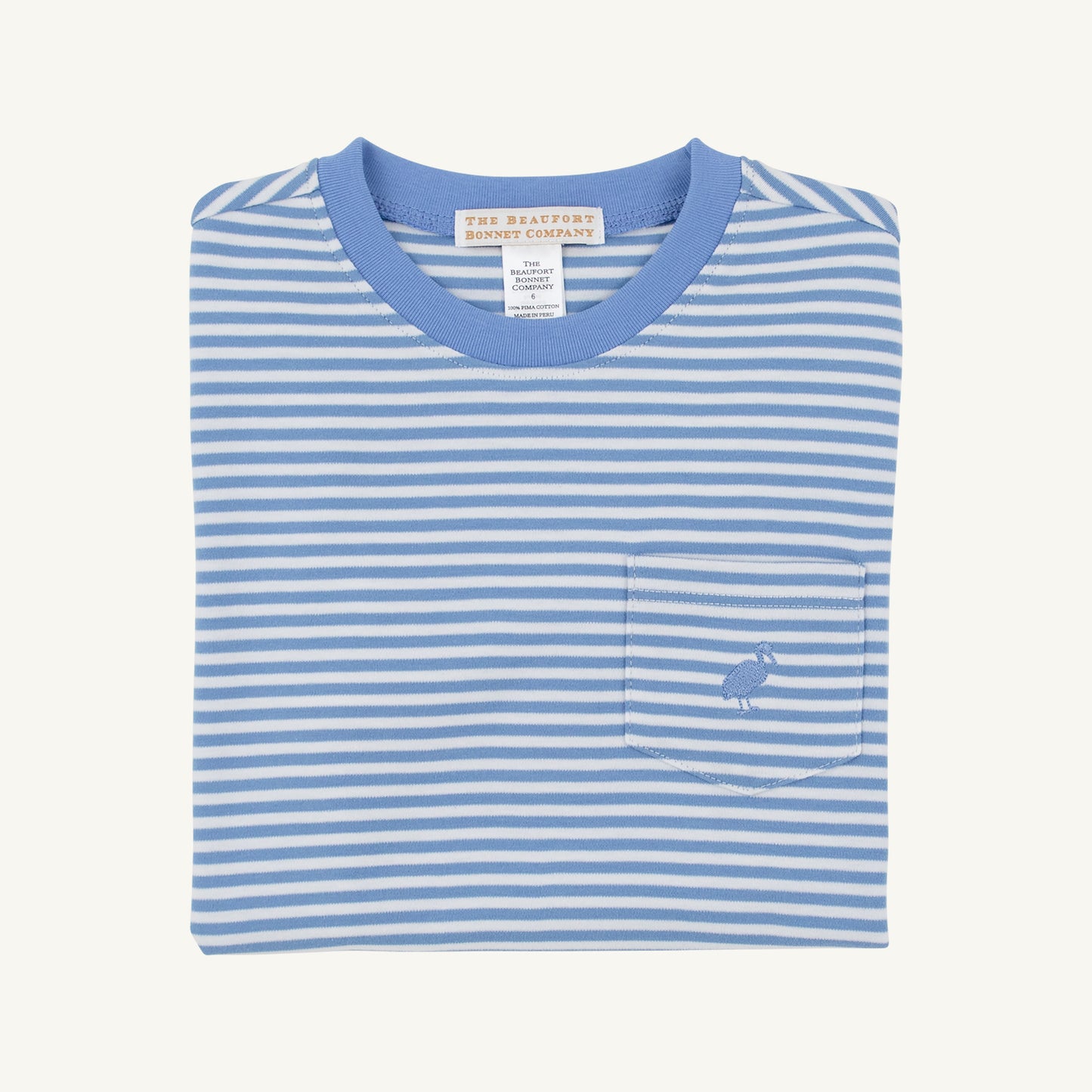 Carter Crewneck-Sunrise Blvd Blue Stripe/Sunrise Blvd Blue