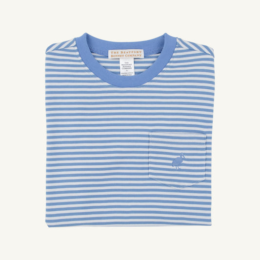 Carter Crewneck-Sunrise Blvd Blue Stripe/Sunrise Blvd Blue