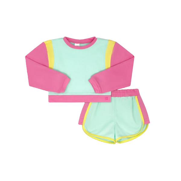 Ellie Everyday Set, Cool Mint, Yellow, Taffy Pink