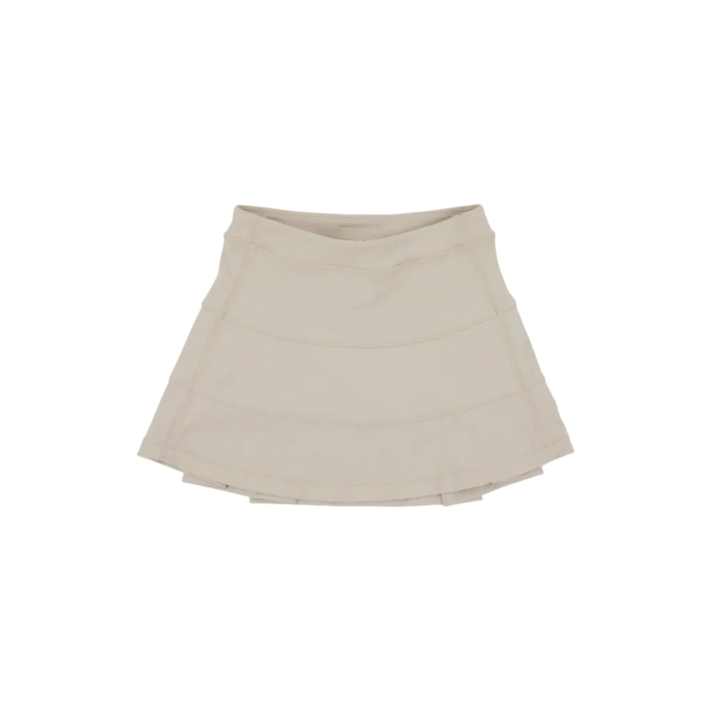 Prepletic Prep School Skort-Keeneland Khaki/Palmetto Pearl