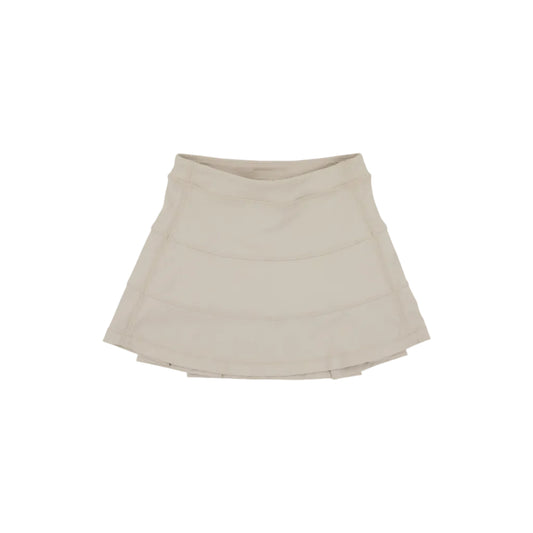 Prepletic Prep School Skort-Keeneland Khaki/Palmetto Pearl