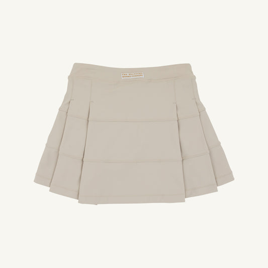 Prepletic Prep School Skort-Keeneland Khaki/Palmetto Pearl