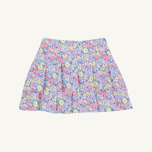 Prepletic Cindy Skort- Briar Patch Petals/Worth Ave. White