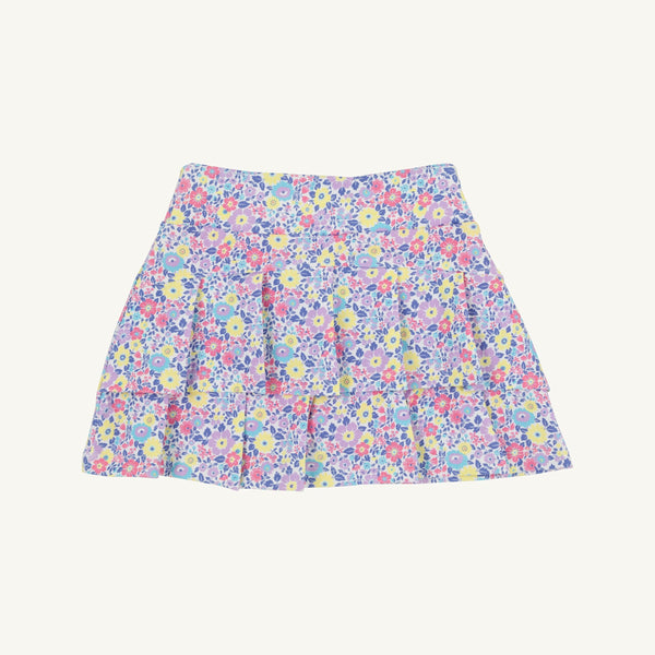 Prepletic Cindy Skort- Briar Patch Petals/Worth Ave. White