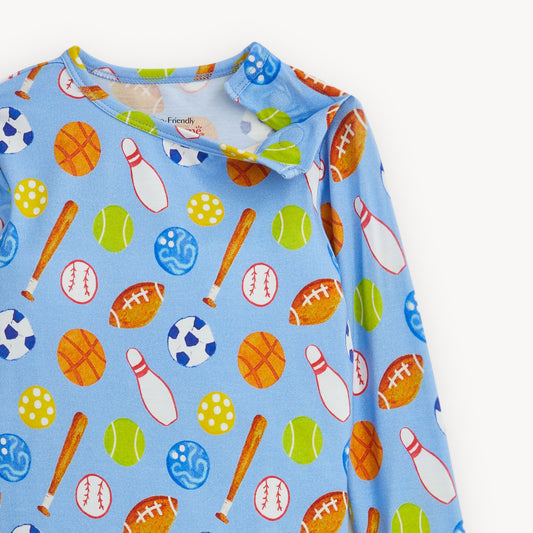 All Over Sports Modal L/S Long Pant PJ