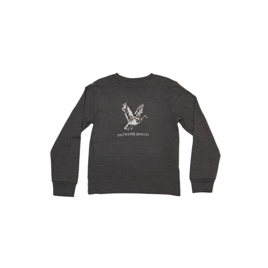 LS Graphic Tee- Camo Duck