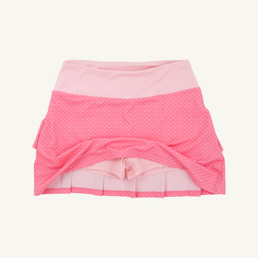 Prepletic Cindy Skort, Romany Rose Microdot/Sandpearl Pink/Palmetto Pearl