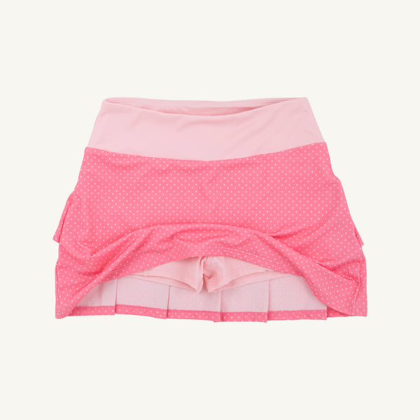 Prepletic Cindy Skort, Romany Rose Microdot/Sandpearl Pink/Palmetto Pearl