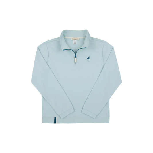 Prepletic Hayword Half Zip, Old Greenwich Green/Barnsley Blue