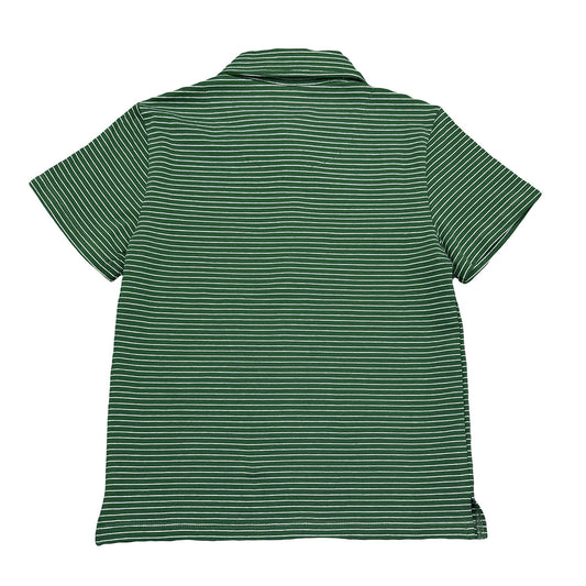 Banks Short Sleeve Polo-Green/White
