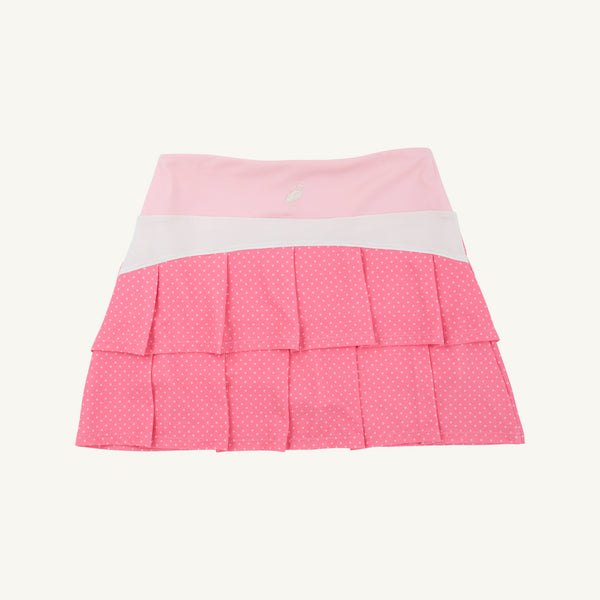 Prepletic Cindy Skort, Romany Rose Microdot/Sandpearl Pink/Palmetto Pearl