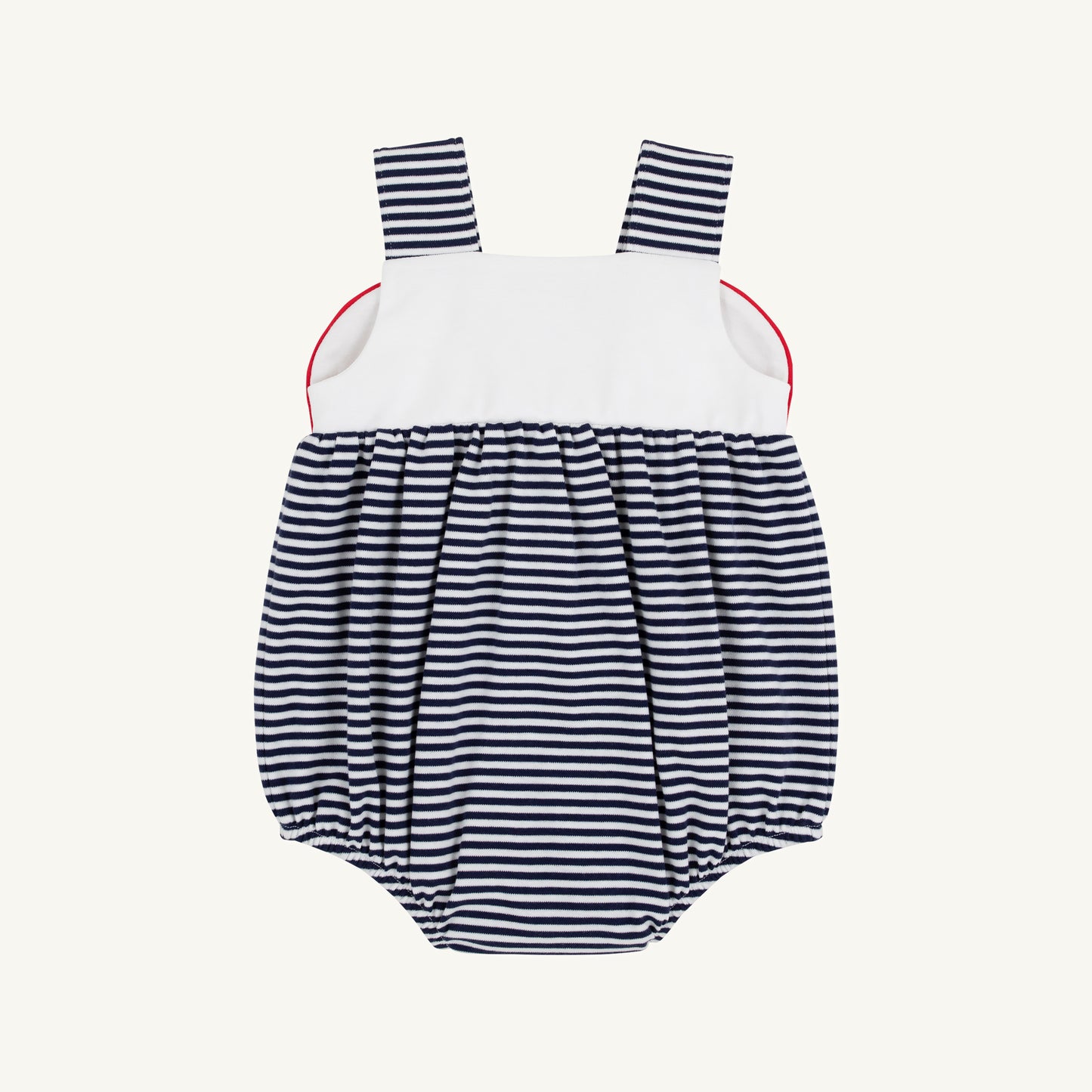Bingham Bubble-Pima, Nantucket Navy Stripe/White/Richmond Red