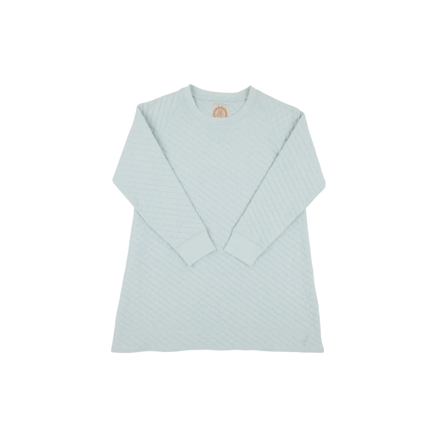 Cassidy Comfy Crewneck Dress - Quilted- Old Greenwich Green