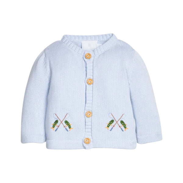 Crochet Cardigan- Fishing Rod