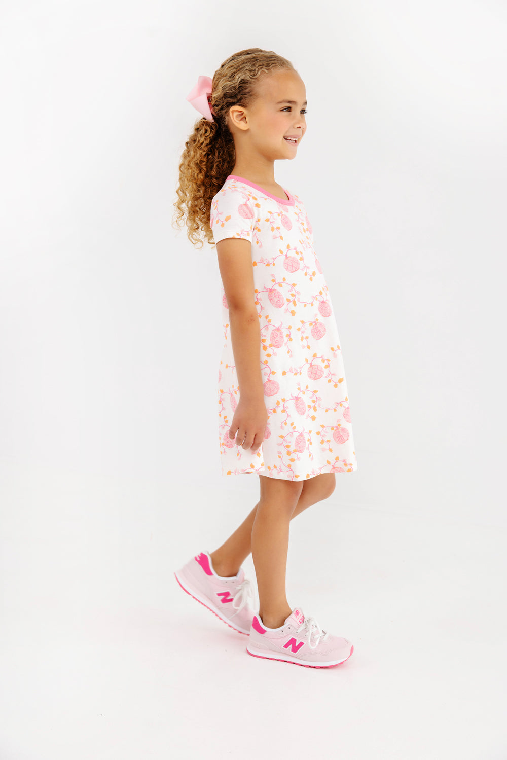 Polly Play Dress, Gourd-geous (Palmetto Pearl)/Romany Rose