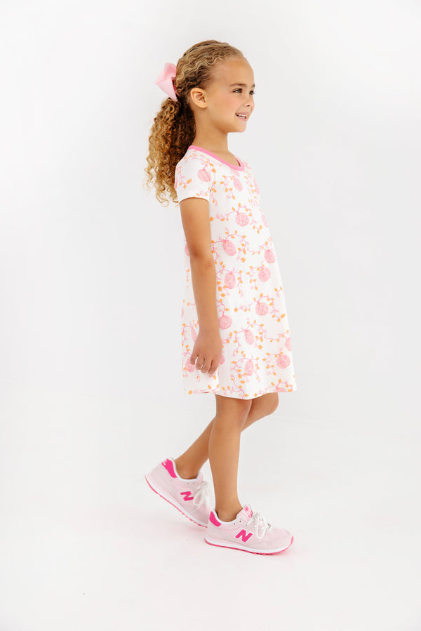 Polly Play Dress, Gourd-geous (Palmetto Pearl)/Romany Rose