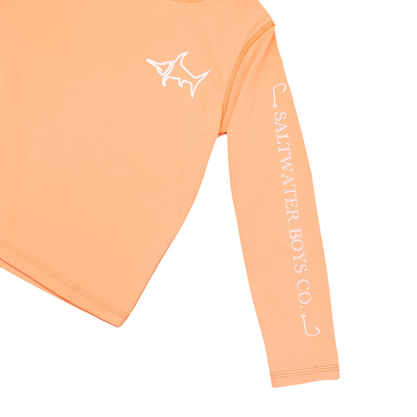 Tybee Rashguard- Coral