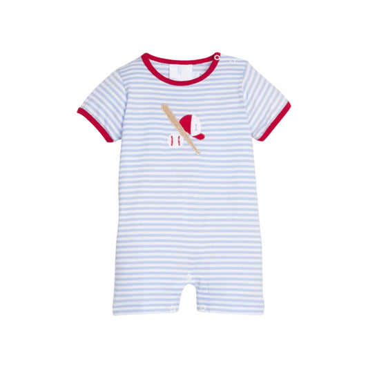Applique Romper- Baseball