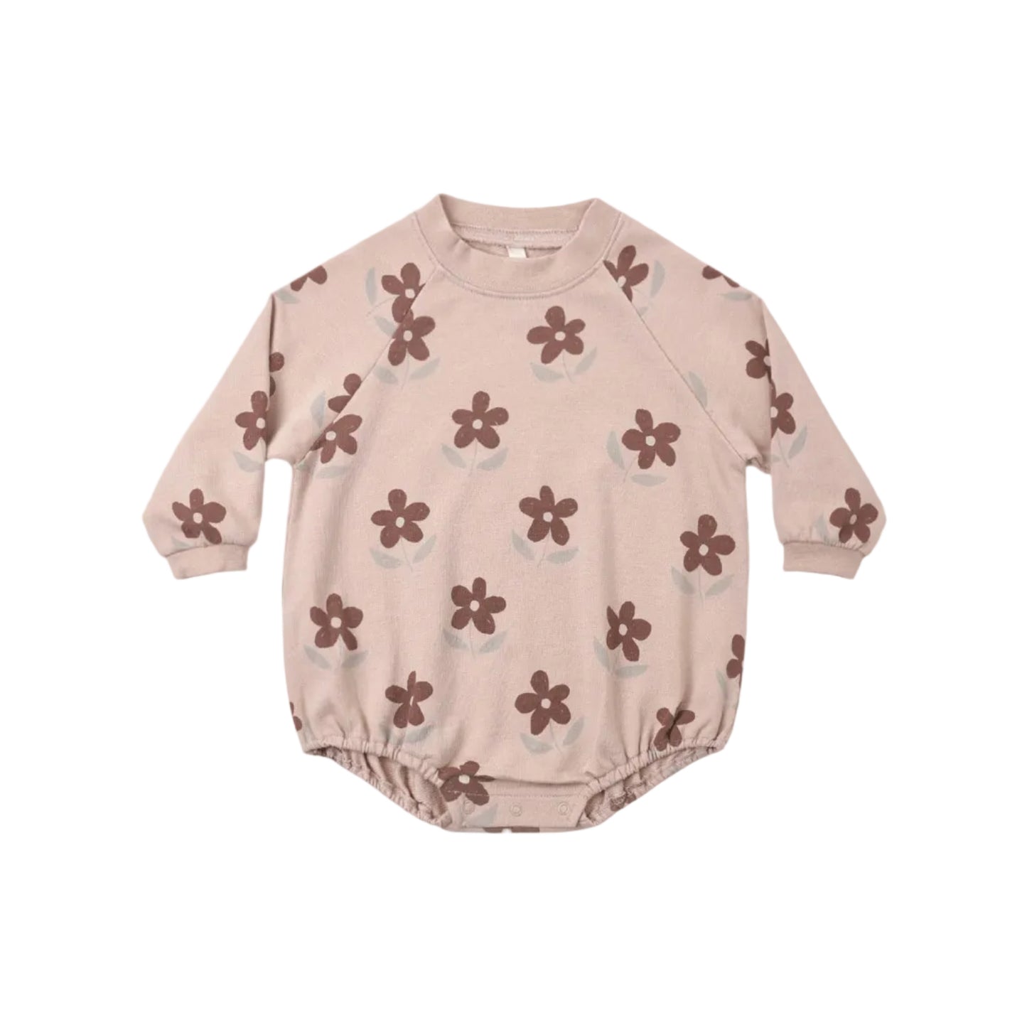 Crew Neck Romper, Daisy