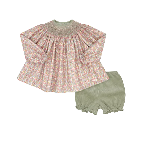 Betsy Bloomer Set Long Sleeve, Autumn Garden