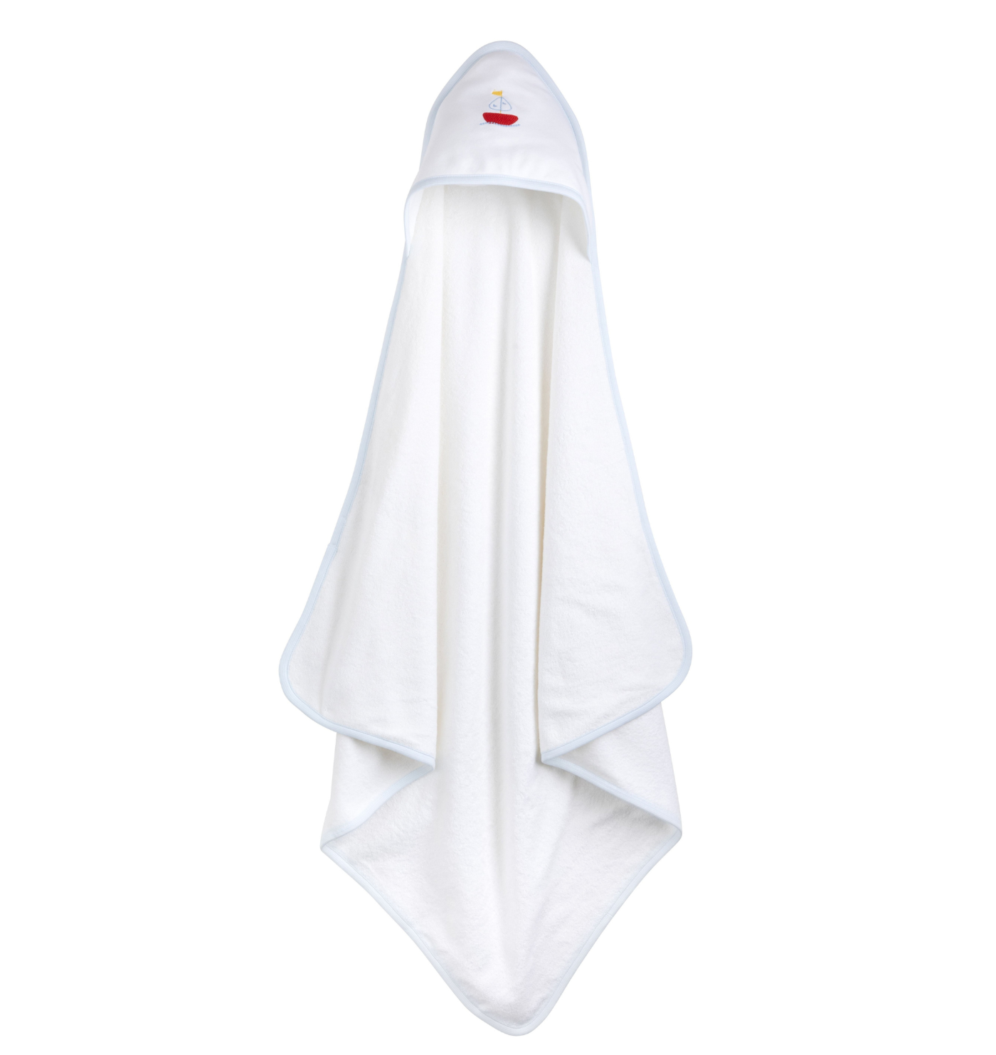 Hooded Towel - Sailboat
