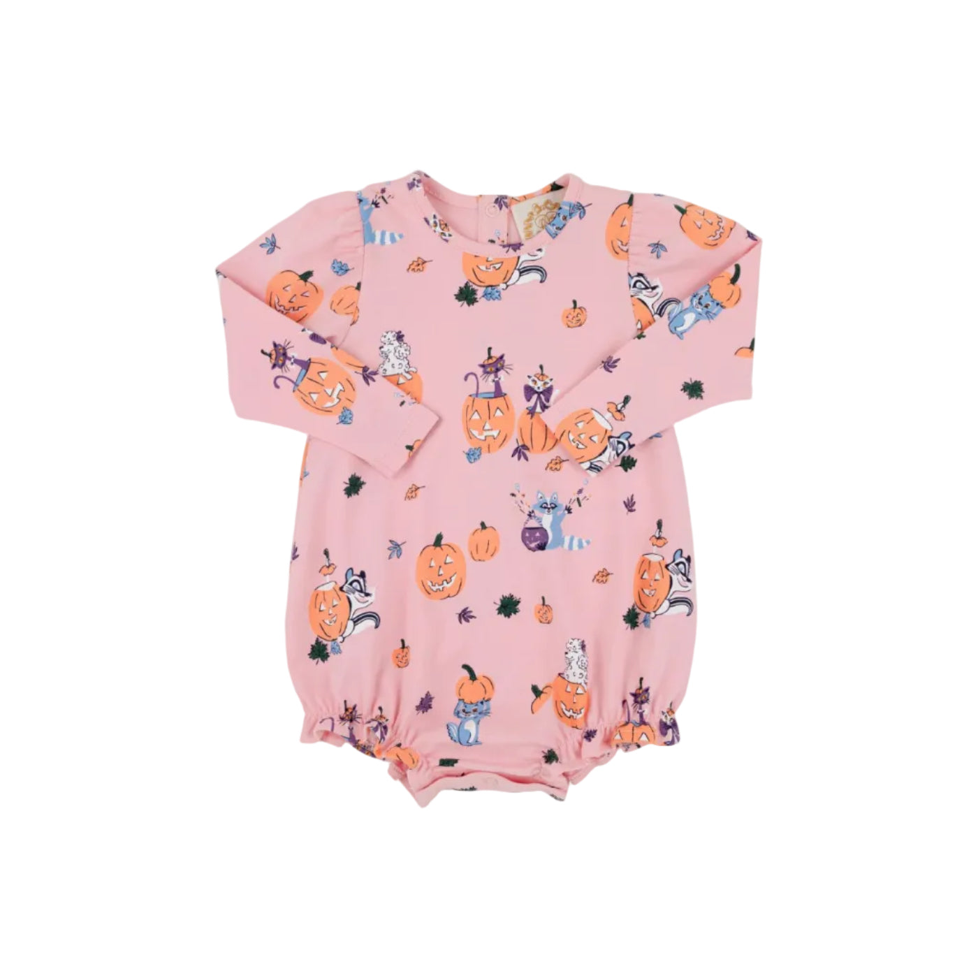 Long Sleeve Penny's Play Bubble, Candy and Critters (Sandpearl Pink)