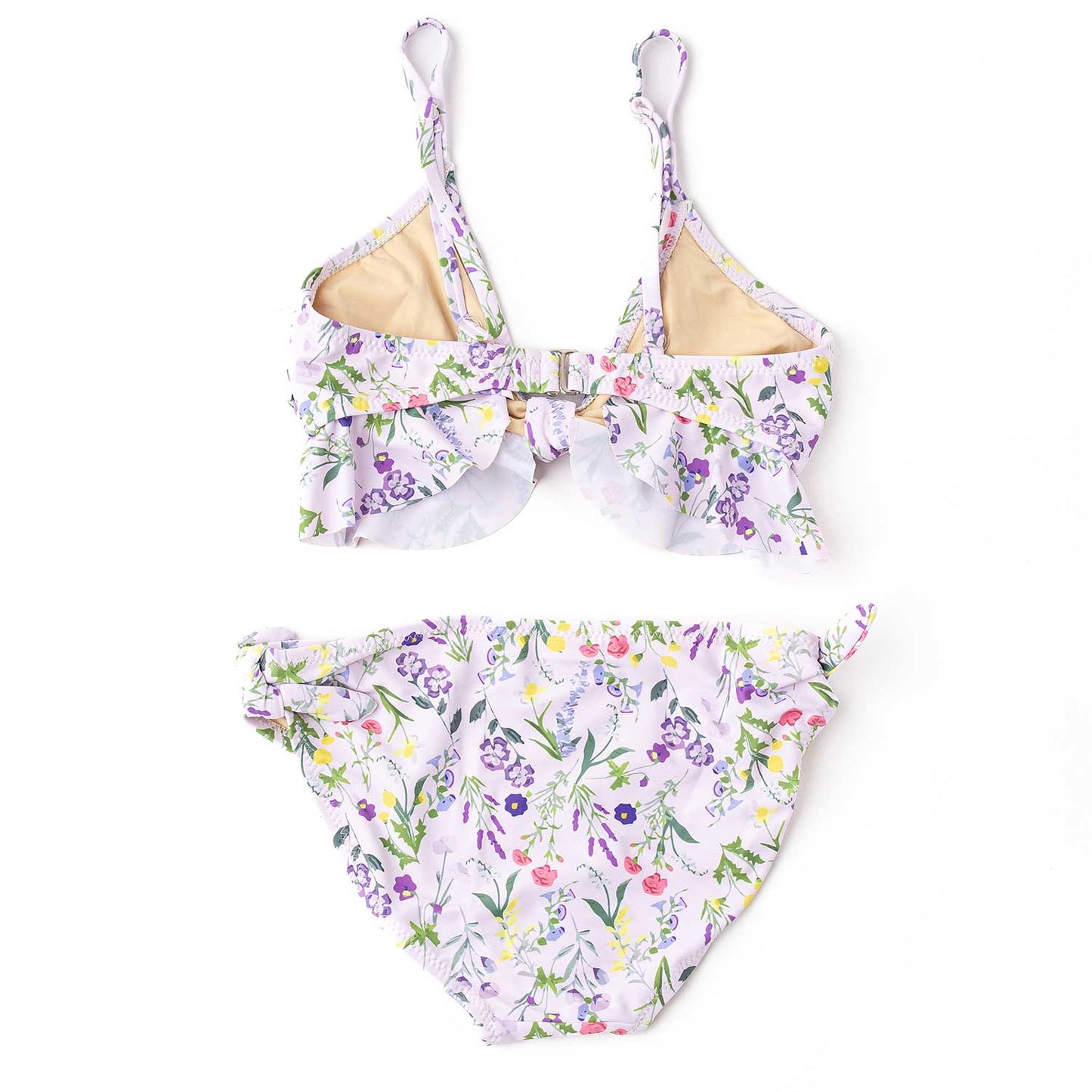 Wildflower Fields Tween Girls Ruffle Two Piece Swimsuit