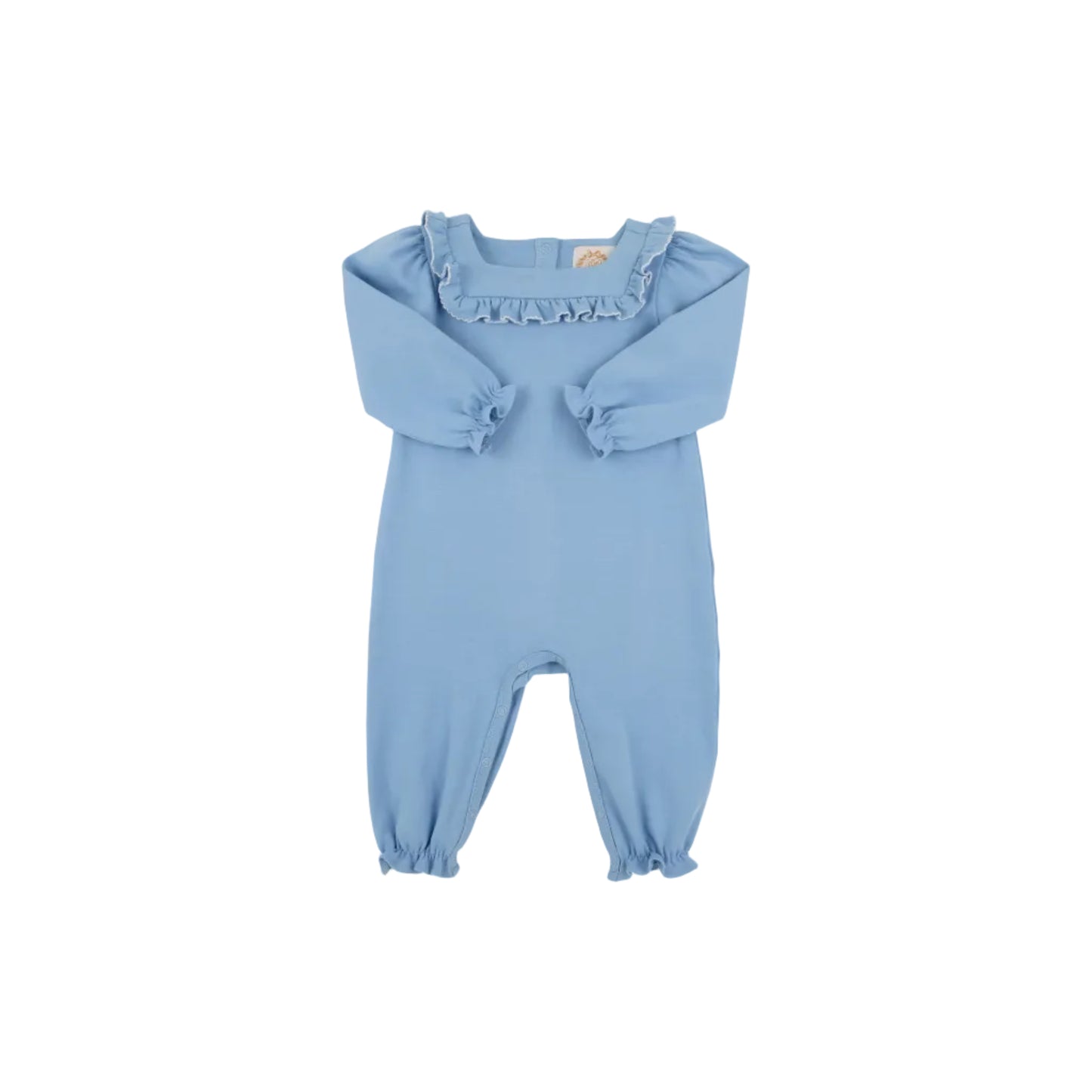 Darla Day Romper, Sarasota Sky/Worth Ave White