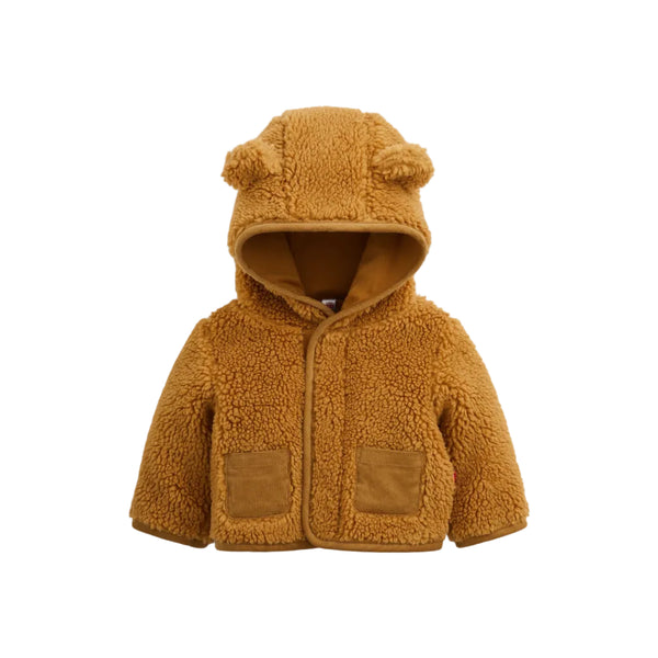 Brown Sherpa Baby Bear Jacket