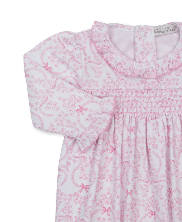Delicate Bloomi- Playsuit PRT Smk- Pink