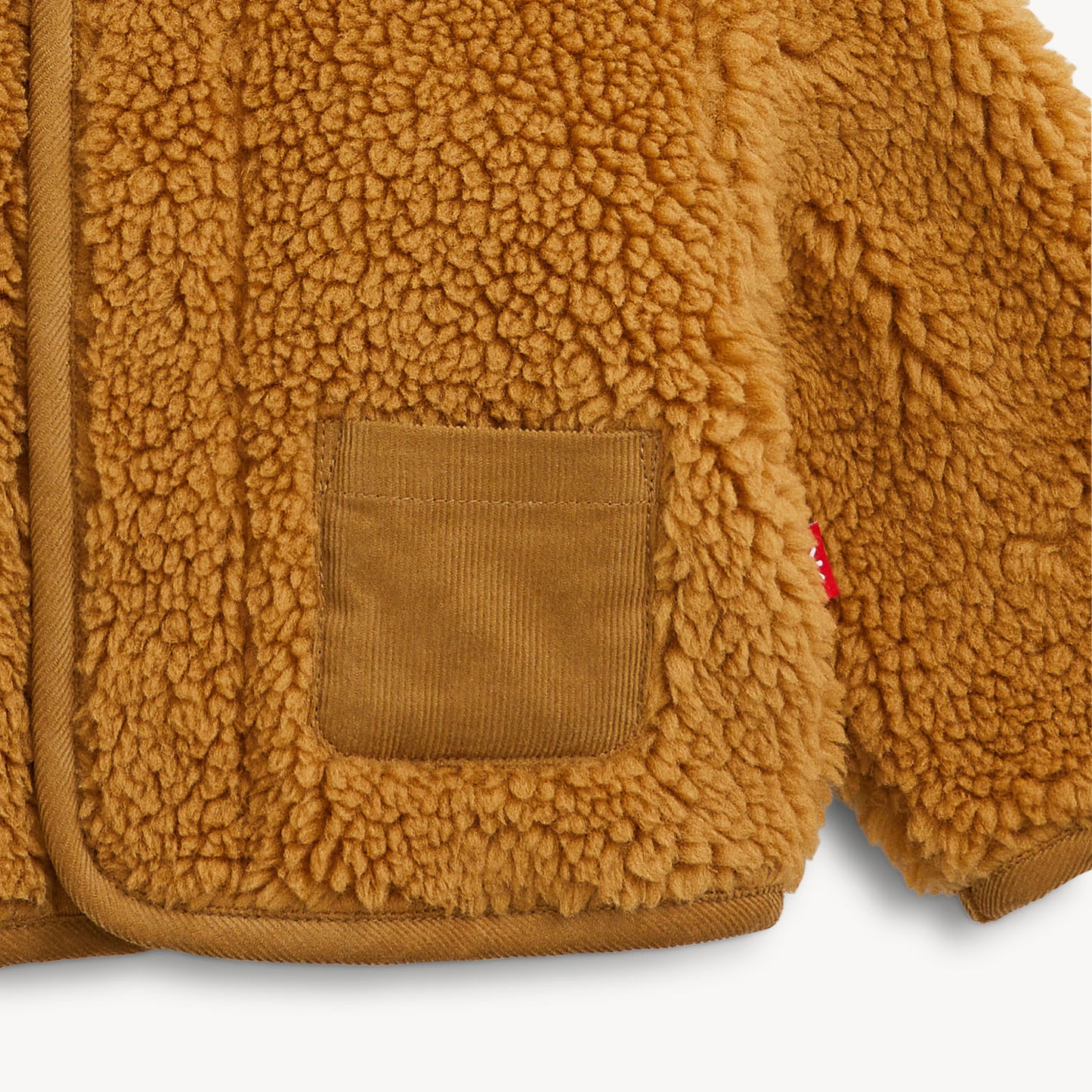 Brown Sherpa Baby Bear Jacket