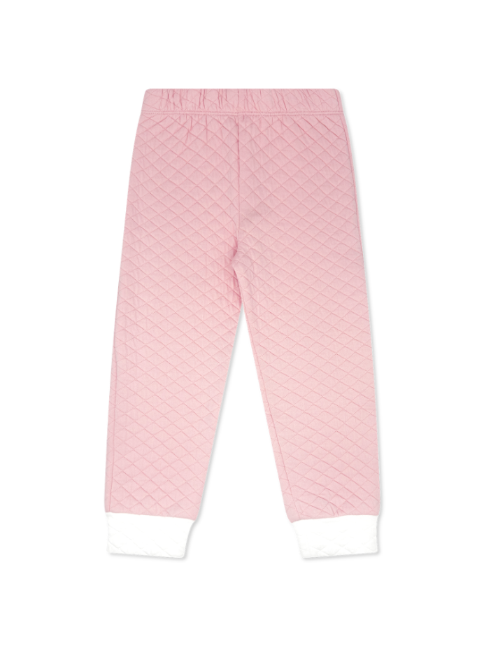 Cooper Quilted Playsuit- Petal Pink