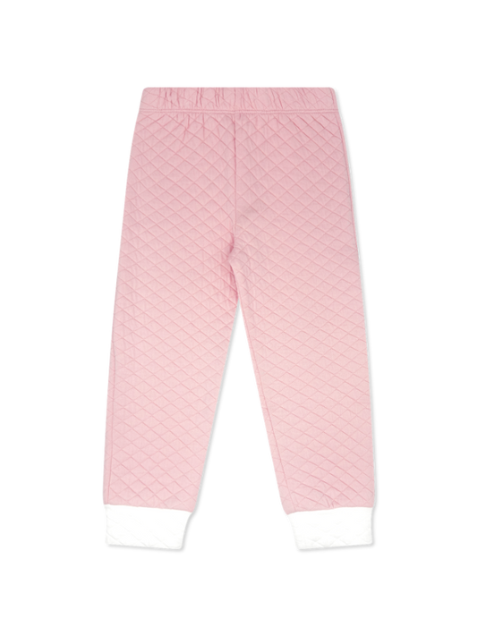 Cooper Quilted Playsuit- Petal Pink