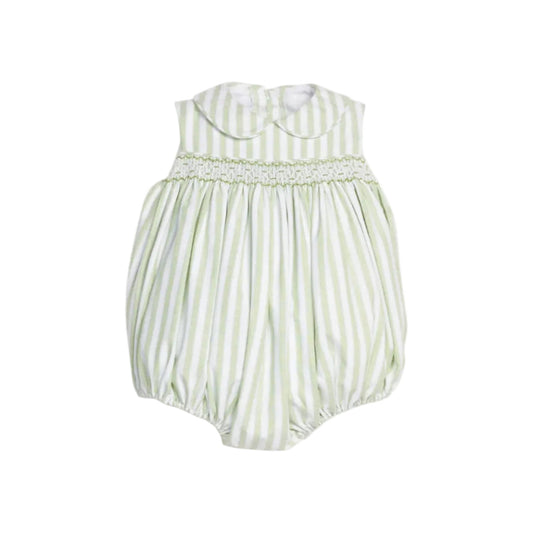 Sleeveless Barrington Bubble- Meriwether Stripe