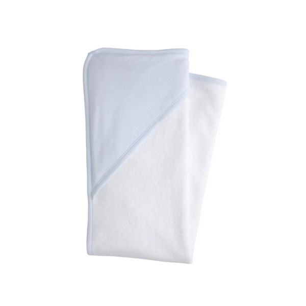 Hooded Towel - Blue Stripe