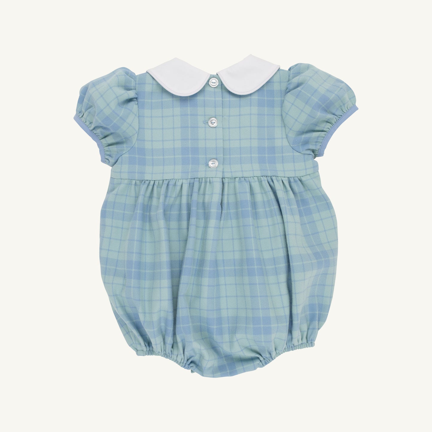 Cindy Lou Bubble- Woven Yarn- Audubon Park Plaid/Worth Ave White