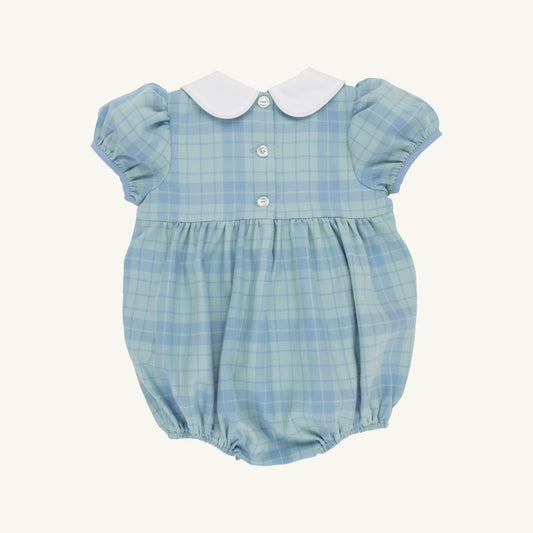 Cindy Lou Bubble- Woven Yarn- Audubon Park Plaid/Worth Ave White