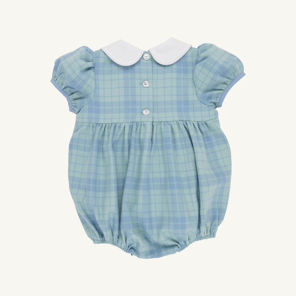 Cindy Lou Bubble- Woven Yarn- Audubon Park Plaid/Worth Ave White