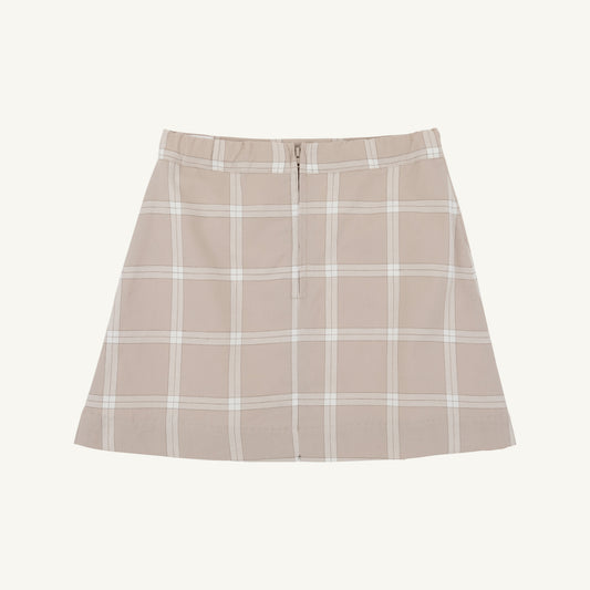 Perrin Pocket Skirt- Flannel- Thompson Park Plaid