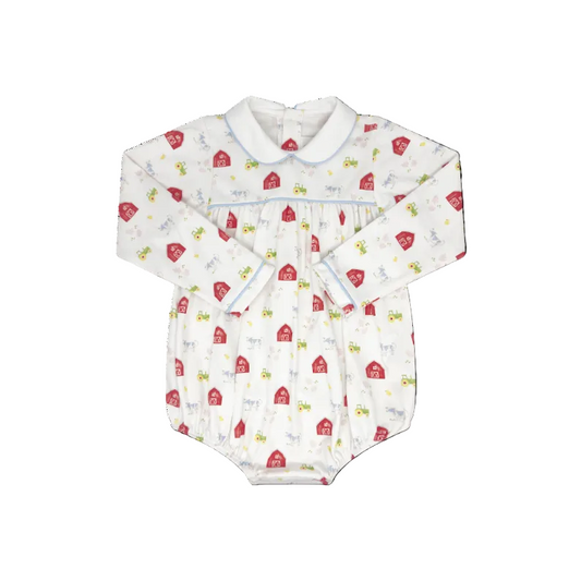 Covington Bubble Long Sleeve, Barnyard Tales
