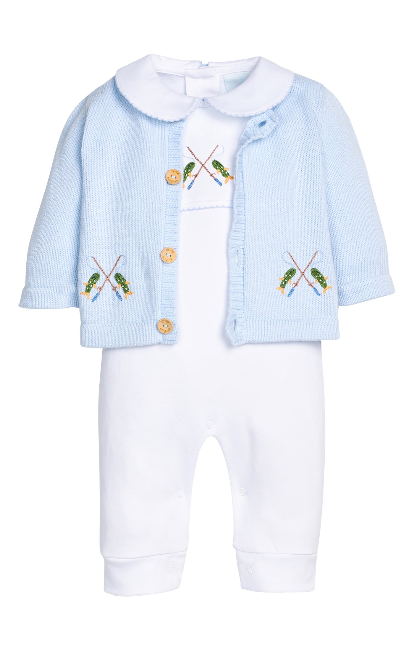 Crochet Cardigan- Fishing Rod