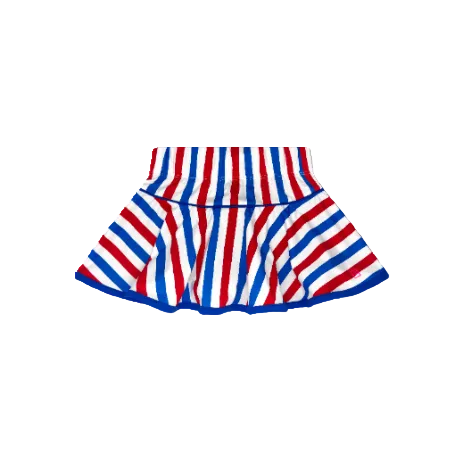 Quinn Skort- Bold, Brave, Blue