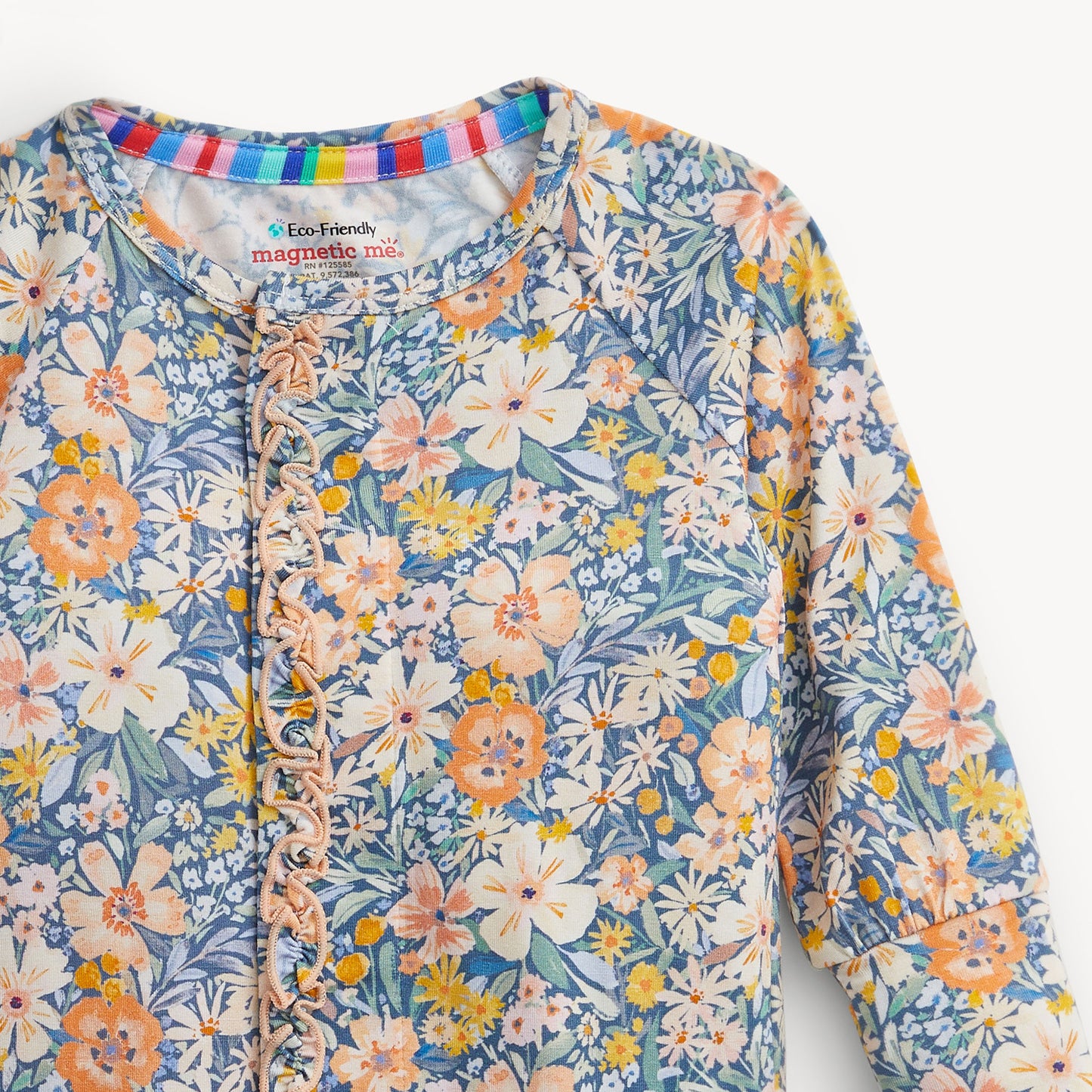 Flora Modal Ruffle Conv Coverall