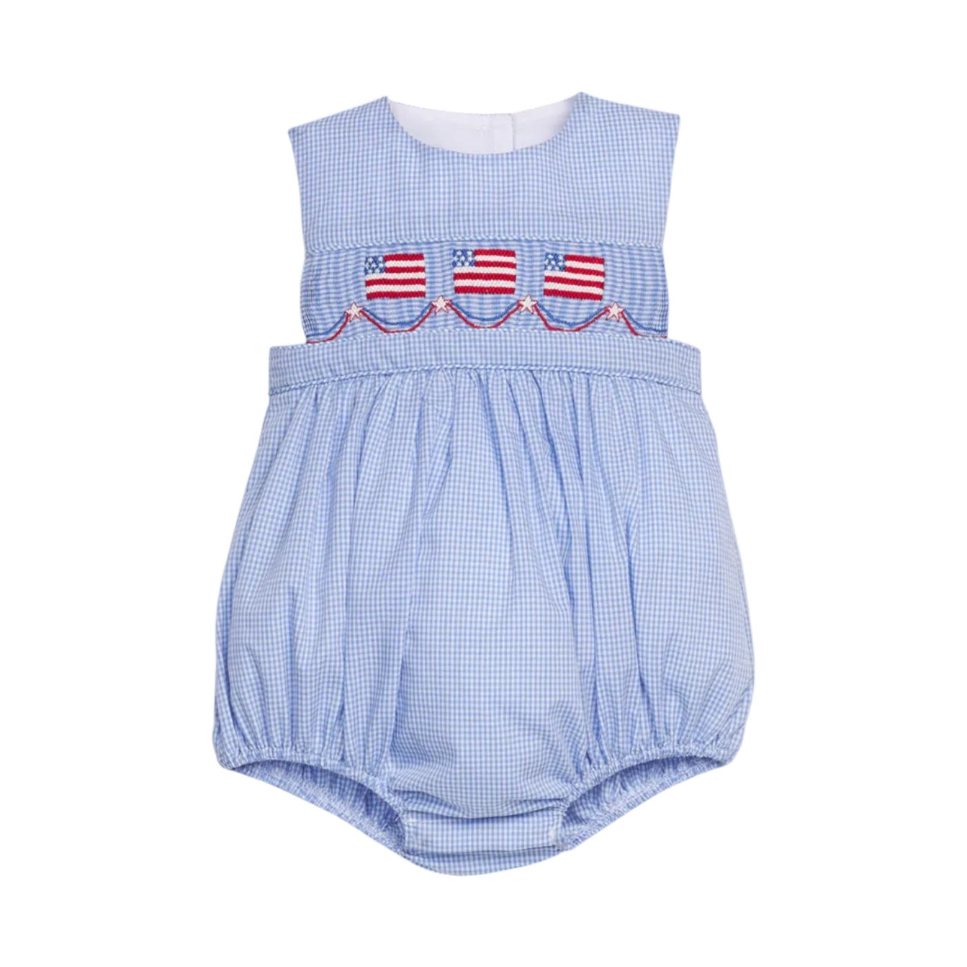 Smocked Apron Bubble- Flags