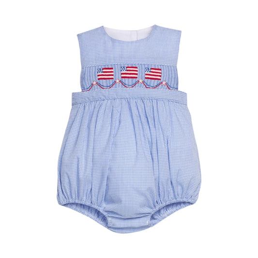 Smocked Apron Bubble- Flags