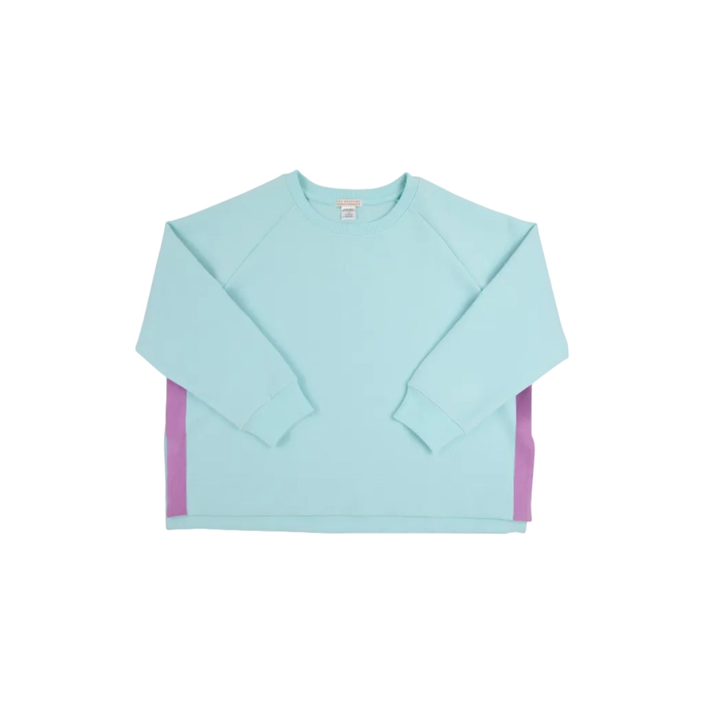 Prepletic Courtney's Cozy Crewneck Edisto Egg Blue/Valley High Violet