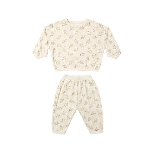 Waffle Slouch Set- Meadow